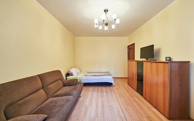 Апартаменты Apartments on ul. Savushkina 16 комната для гостей