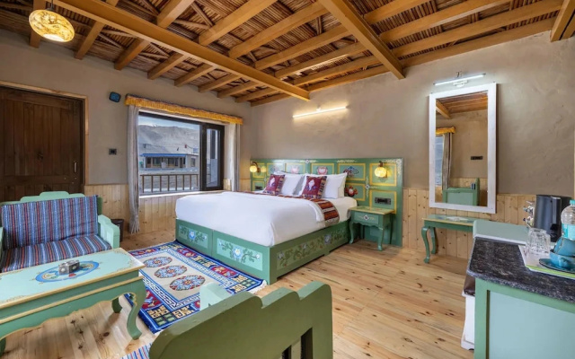 Echor Mud Huts Kaza Spiti Valley