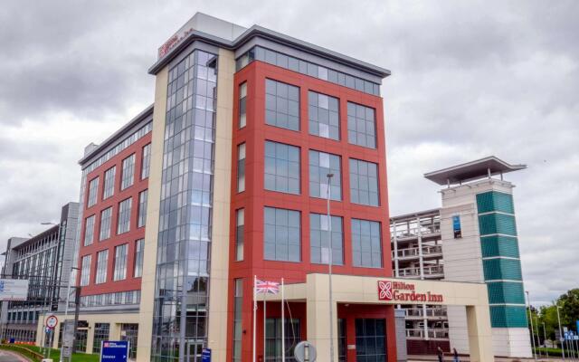 Отель Hilton Garden Inn Birmingham Airport вид на фасад
