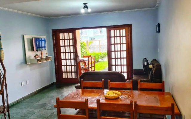 100mts DA PRAIA com Churrasqueira, Piscina e Wi-Fi