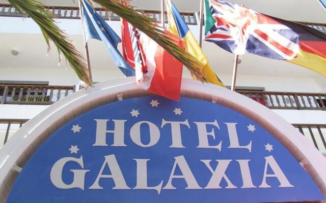 Отель Galaxia вид на фасад