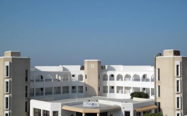 Отель Lawsonia Hotel Apartments Кипр, Протарас - отзывы, цены и фото номеров - забронировать отель Lawsonia Hotel Apartments онлайн вид на фасад
