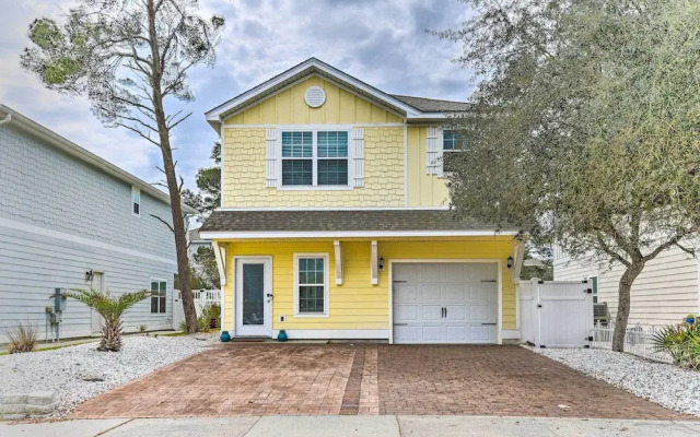 Half-mi to Inlet Beach: Home w/ Grill & Fire Pit
