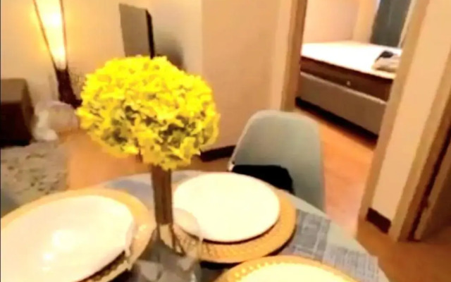 Lancris Residences -Condo 2 Bedrooms, 1 Bathroom, Livingroom and Kitchen