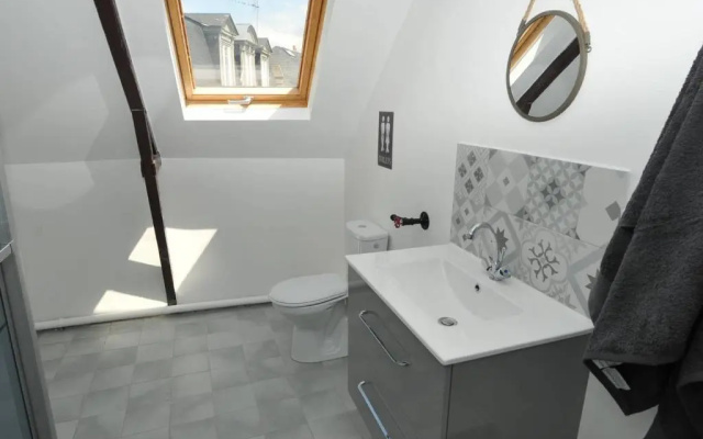 Vue sur les toits, 35m2 hyper centre Honfleur