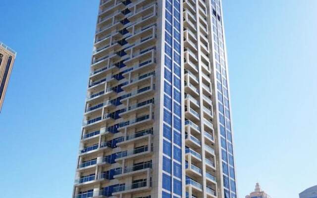 Отель Stunning 4 BDR Penthouse in Dubai Marina вид на фасад