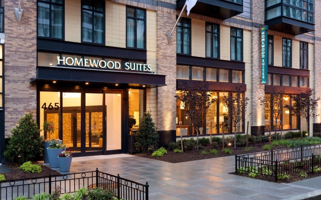 Отель Homewood Suites By Hilton Washington Dc Convention Center Вашингтон вид на фасад