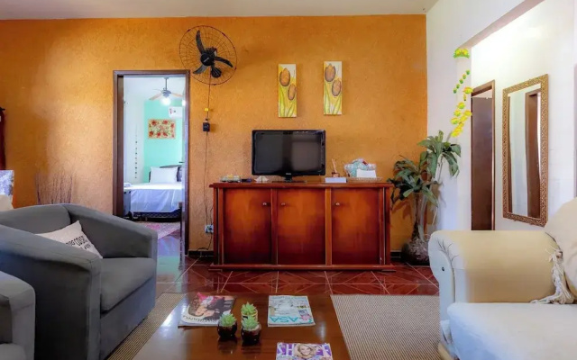 Casa 3 Quartos com Wi-fi Ar e Churrasqueira