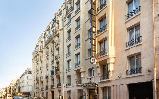 Отель Best Western Hôtel Victor Hugo вид на фасад