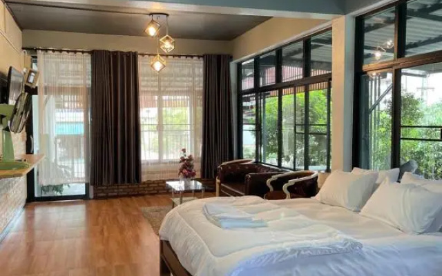 Service Apartment ชั้น1ใจกลางเมืองใกล้แหล่งท่องเที่ยว