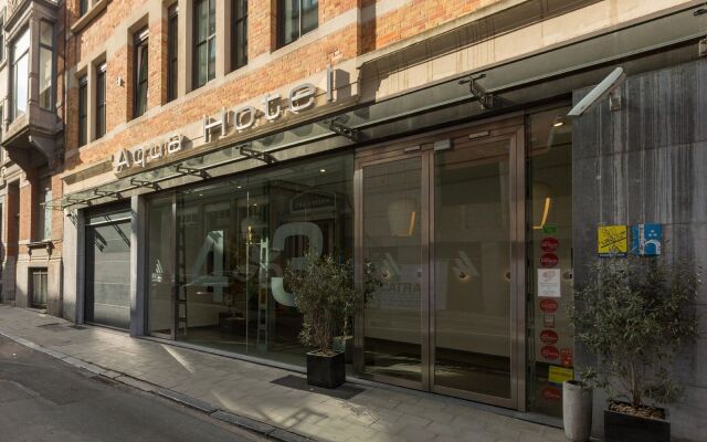 Отель Aqua Hotel Brussels Бельгия, Брюссель - 2 отзыва об отеле, цены и фото номеров - забронировать отель Aqua Hotel Brussels онлайн вид на фасад