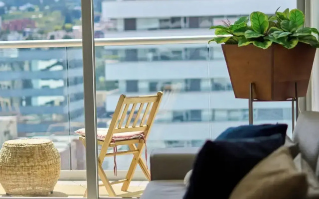 Beautiful Apt-balcony in La Carolina 70 Qled TV