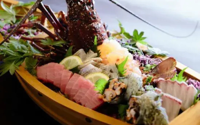 Japanese Hot Spring Hotel Local Fish Vegetable  Tsukisaki