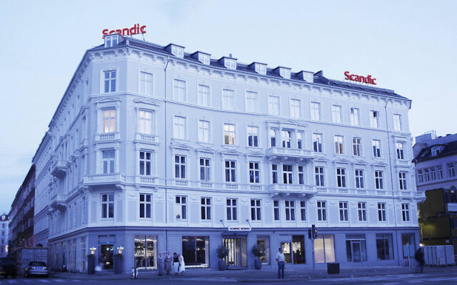 Отель Scandic Webers вид на фасад