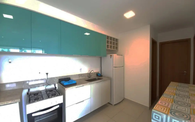 Flat 2 Quartos Cupe Beach Living