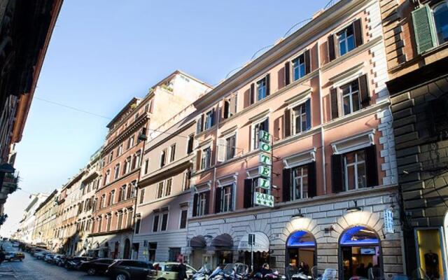 Hotel Zara Рим вид на фасад