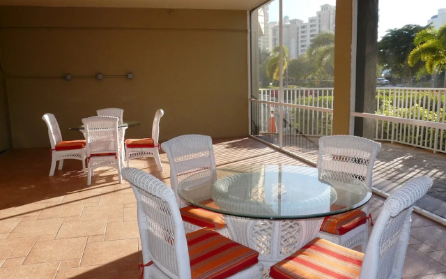 Relaxing Inland Condo With Pool and Steps to Beach