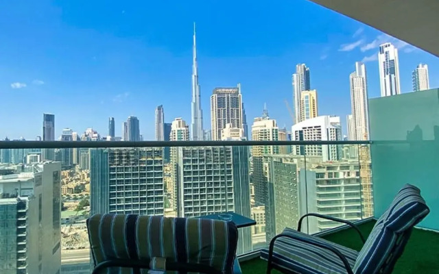 Mh- Spectacular 1 Bhk Burj Khalifa View Ref 24018
