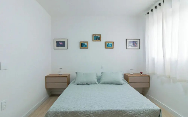 Apto com Garagem e Academia pr Ximo ao Villa-lobos