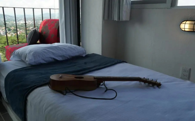 apartamento completo 6 huéspedes incluye acceso al club burgos cuernavaca