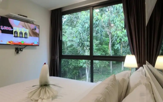 Ao504 - 1 Bdr Condo Top Floor Forest View, Ao Nang