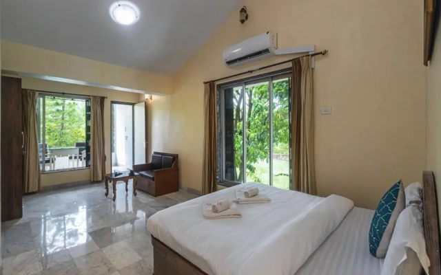 SaffronStays Anugraha - pet-friendly pool villa with garden near Wet N Joy water park