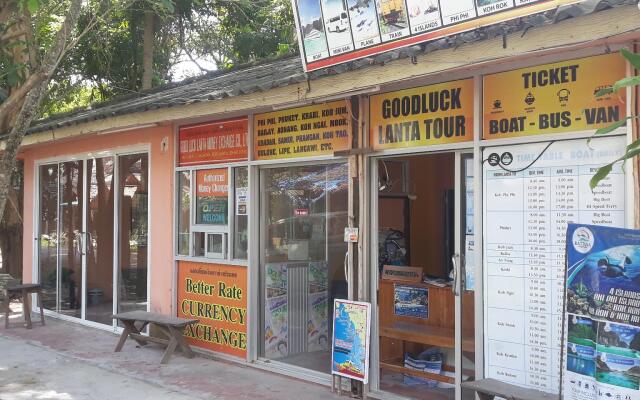 Отель Funky Fish Hostels вид на фасад
