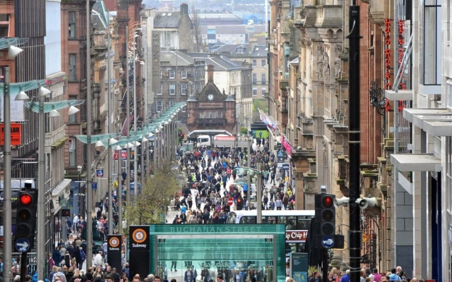 Contemporary 2 Bedroom Flat in Glasgow City Centre