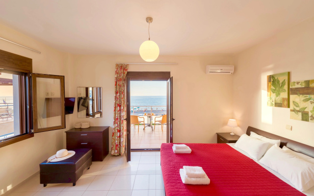 Beachfront Villa Avra With Private Swimming Pool