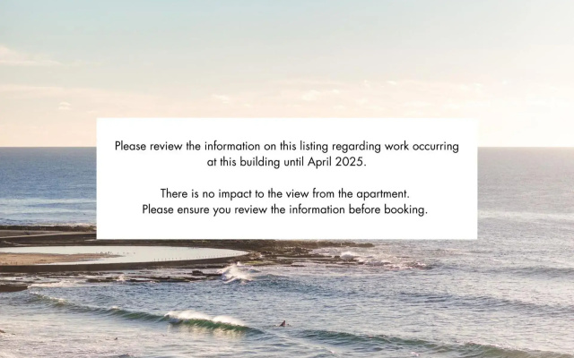 The Outlook 2 - Beachfront Apartment Newcastle