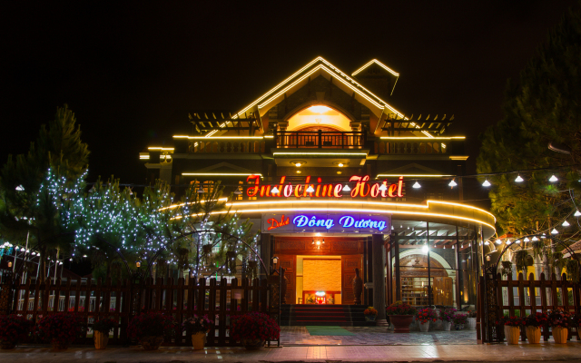 Отель Da Lat Dong Duong Далат вид на фасад