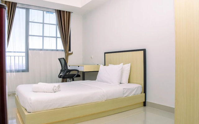 Elegant Studio with Single Bed at Evenciio Margonda Apartment