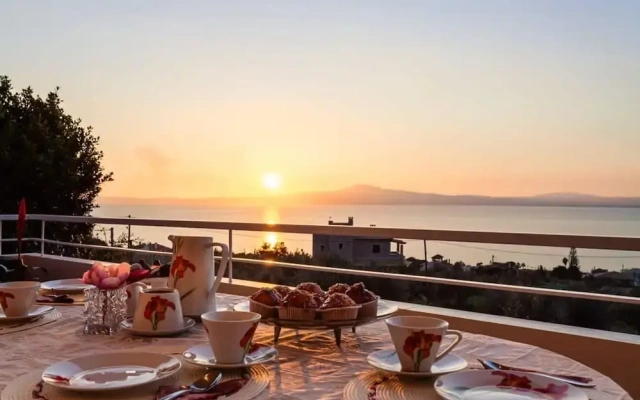 Verga Sunset Gem - Ilia Seaview Private Retreat
