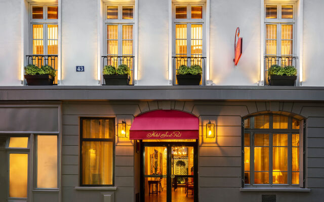 Hotel Saint Paul Rive Gauche Париж вид на фасад