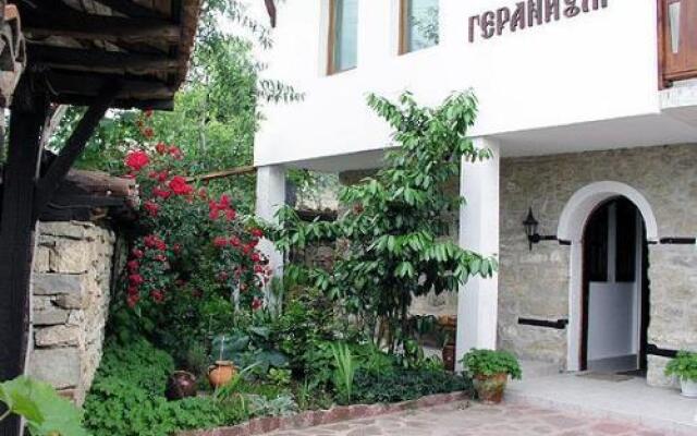 Отель Вила Гераниум Велико Тырново вид на фасад