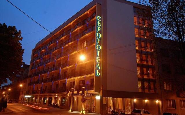 Гостиница Eurohotel вид на фасад