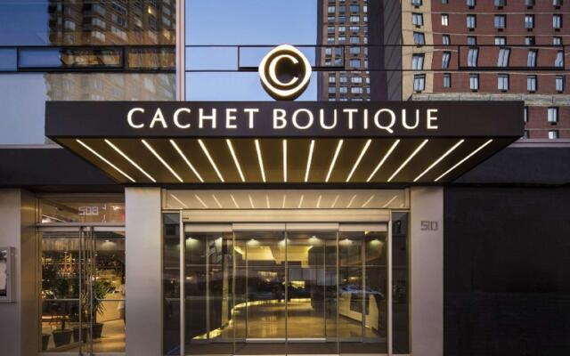 Отель Cachet Boutique New York вид на фасад