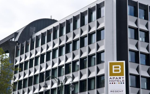 Отель B-aparthotel Regent Бельгия, Брюссель - 3 отзыва об отеле, цены и фото номеров - забронировать отель B-aparthotel Regent онлайн вид на фасад