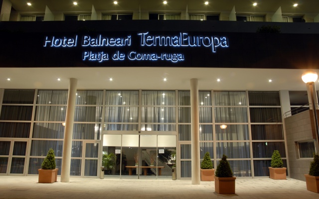 Hotel Balneario Termaeuropa Playa De Coma Ruga вид на фасад