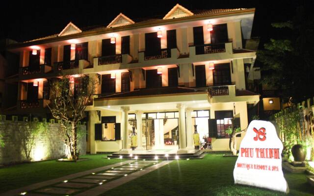 Отель Phu Thinh Boutique Resort & Spa вид на фасад