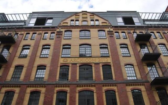 Апартаменты Royal Apartments Вроцлав вид на фасад