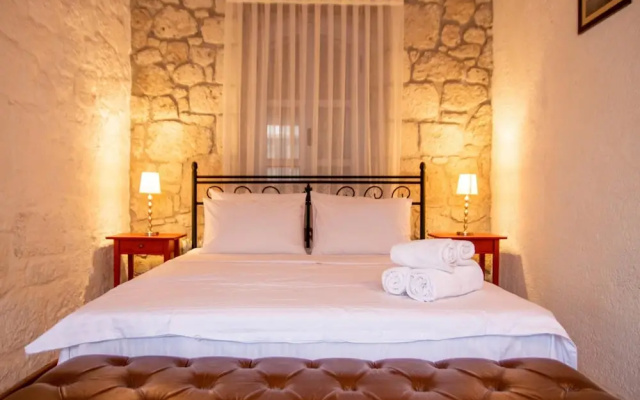 Stonehouse with Backyard and Fireplace in Alacati