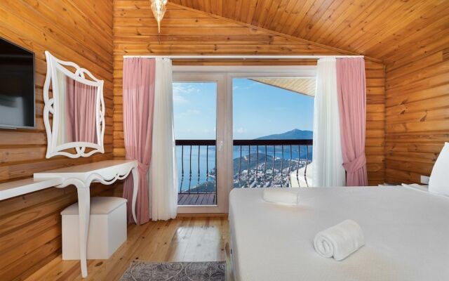 Villa Zeytin by Akdenizvillam Турция, Калкан - отзывы, цены и фото номеров - забронировать отель Villa Zeytin by Akdenizvillam онлайн комната для гостей