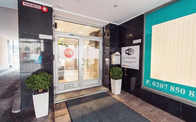 Отель Forenom Aparthotel Helsinki Kamppi вид на фасад