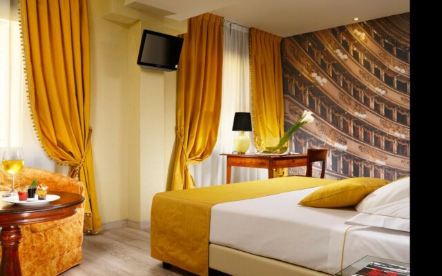 Hotel Pierre Milano in Milan, Italy from 355$, photos, reviews - zenhotels.com guestroom