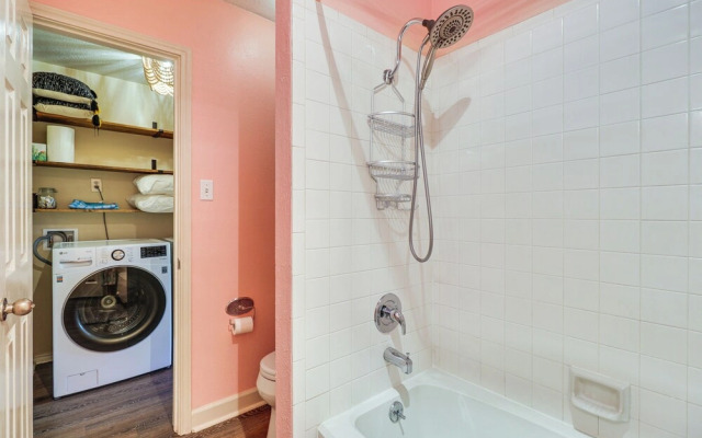 Cowboy Pool & Fenced Yard: Convenient Austin Home