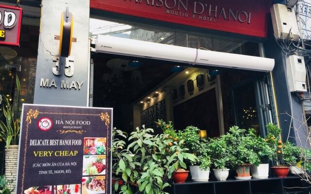 Отель Maison D'Hanoi Boutique Ханой вид на фасад