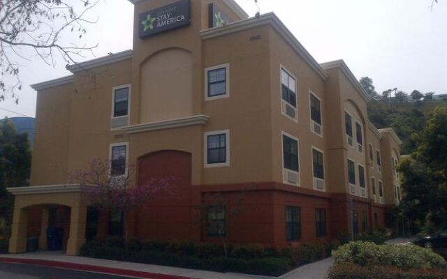 Отель Extended Stay America San Diego - Mission Valley - Stadium США, Сан-Диего - отзывы, цены и фото номеров - забронировать отель Extended Stay America San Diego - Mission Valley - Stadium онлайн вид на фасад