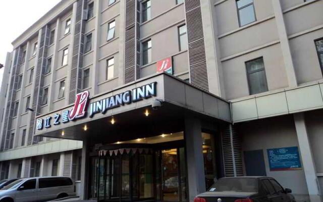 Отель Jinjiang Inn Xi'an Jianguomen вид на фасад