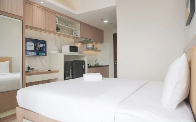 Warm And Minimalist Studio Transpark Bintaro Apartment